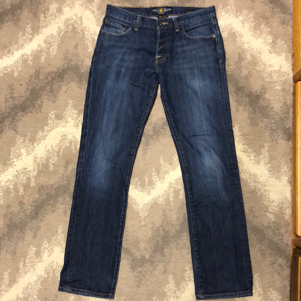 Men's Lucky Brand 221 Original Straight jeans